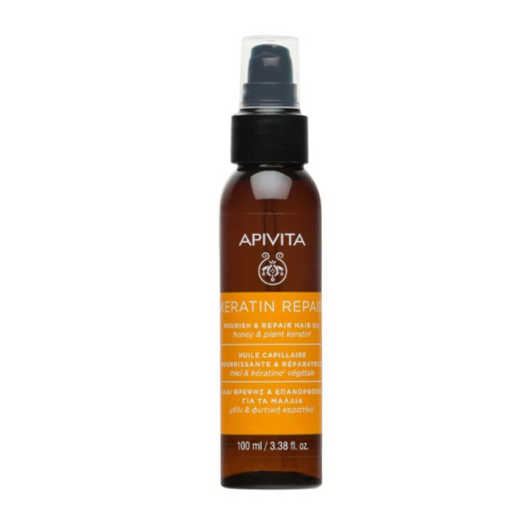 Apivita Óleo Keratin Repair Cabelo Seco 100ml